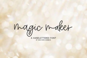 Magic Maker Font Download
