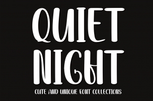 Quiet Night Font Download
