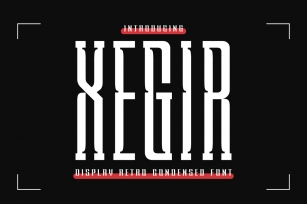 XEGIR Sans Font Download