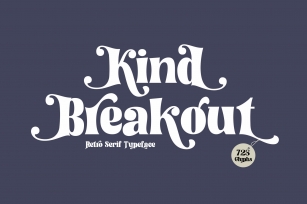Kind Breakout Font Download