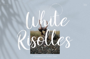 White Risolles Font Download