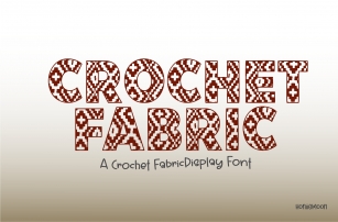 Crochet Fabric Font Download