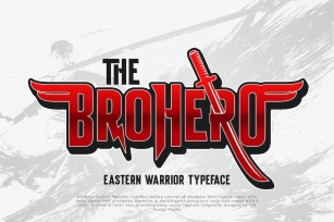 Brohero Typeface Font Download