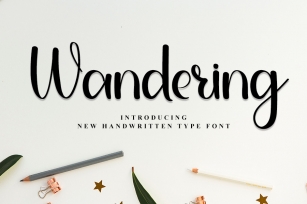 Wandering Font Download