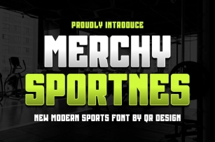Merchy Sportnes Font Font Download