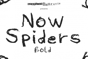 Now Spiders Bold Font Download