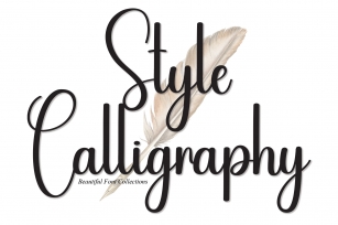 Style Calligraphy Font Download