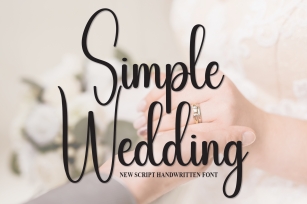 Simple Wedding Font Download