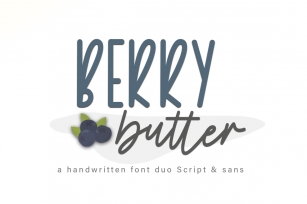 Berry Butter Font Download