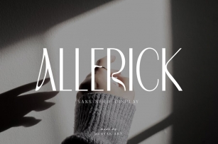 Allerick | Modern Classic Font Download