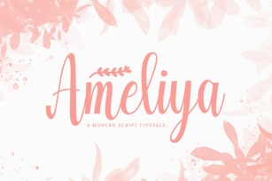 Ameliya - Handwritten Font Font Download