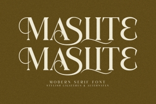 Maslite Font Download