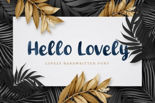 Hello Lovely Font Download