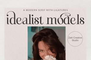 Idealist Models Font Download