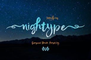Nightype Script Font Download