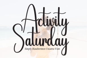 Activity Saturday Font Download