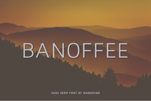 Banoffee Font Download