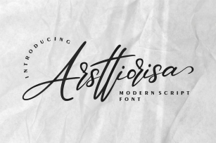 Arsttiorisa | Modern Script Font Font Download
