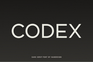 Codex Font Download
