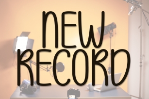 New Record Font Download