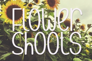 Flower Shoots Font Download