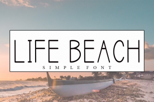 Life Beach Font Download
