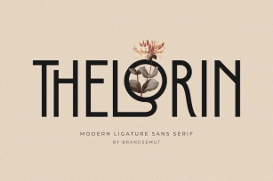 Thelorin || Modern Ligature Sans Font Download