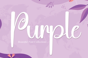 Purple Font Download