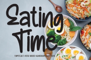 Eating Time Font Download