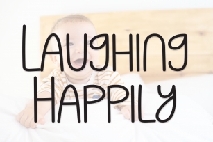 Laughing Happily Font Download