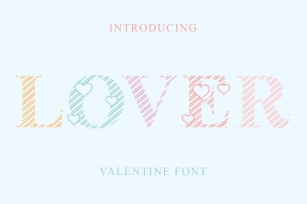 Lover Valentine Font Download