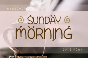 Sunday Morning Ndt Font Download