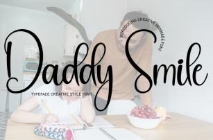Daddy Smile Font Download