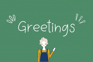 Greetings Font Download