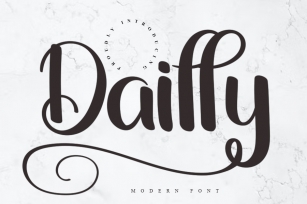 Dailly Font Download