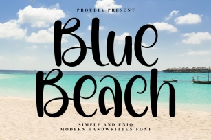 Blue Beach Font Download