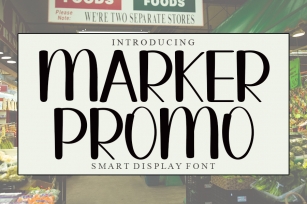 Market Promo Font Download