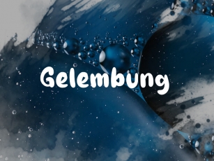 G Gelembung Font Download
