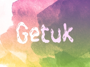 G Getuk Font Download