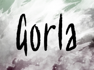 G Gorla Font Download