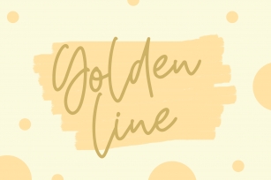 Golden Line Font Download