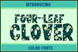 Four Leaf Clover Font Download