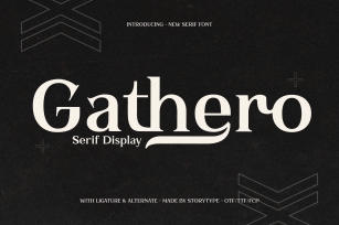 Gathero Font Download