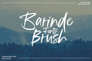 Barinde Brush Font Download