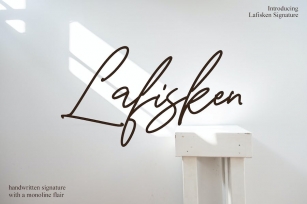 Lafisken Signature Font Download
