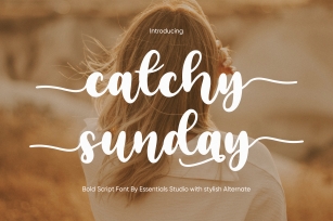 Catchy Sunday Font Download