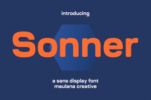 Sonner Sans Display Font Font Download