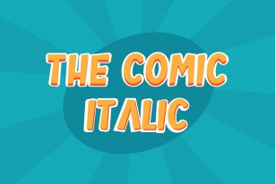 The Comic Italic Font Download