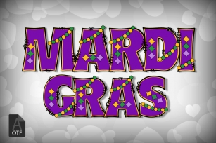 Mardi Gras Font Download