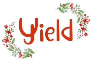 Yield Font Download